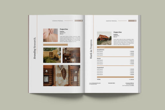 Simple and Elegant Company Proposal