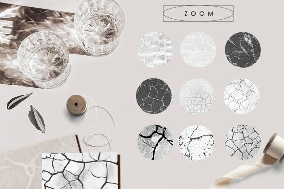 Abstract Crackled Paper Textures