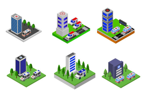 isometric hospital