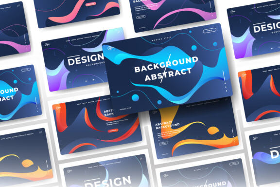 Abstract trendy gradient background