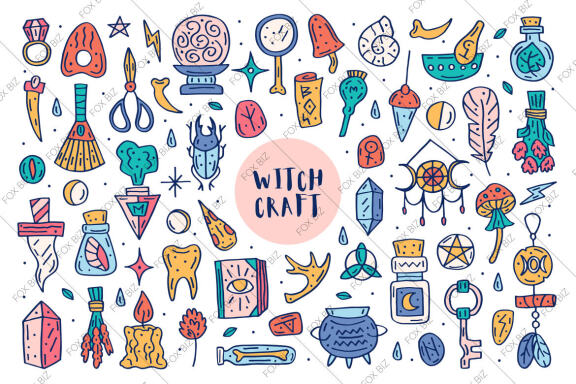 Magic clipart - Digital prints & stickers