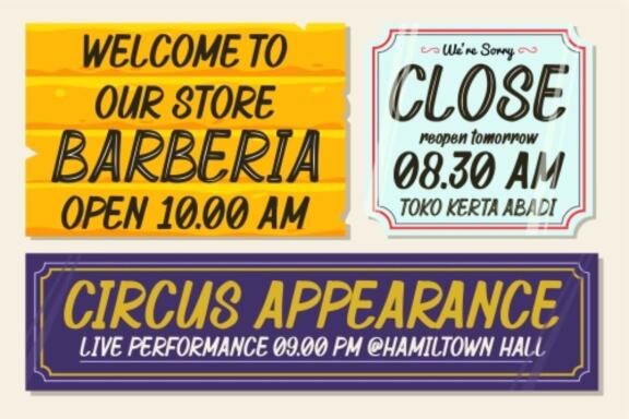 Retrosey – Signage Typeface