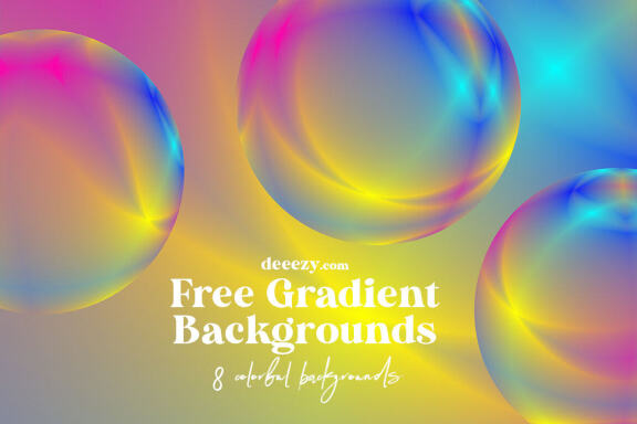 Free Creative Gradient Backgrounds