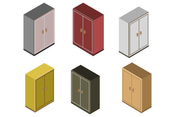 isometric wardrobe