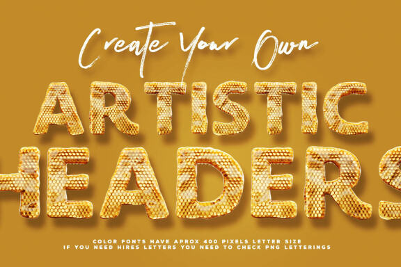 Honey Comb - Color SVG Font