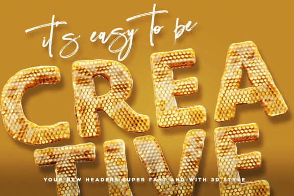 Honey Comb - Color SVG Font