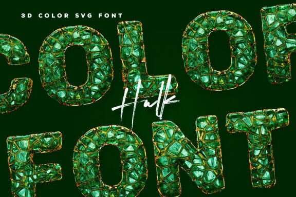 Hulk - Color SVG Font