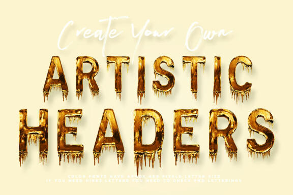 Ice Cold - Color SVG Font