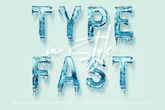 Ice Cold - Color SVG Font