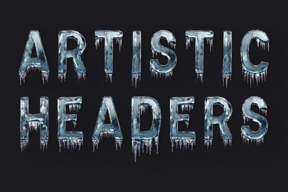 Ice Cold - Color SVG Font