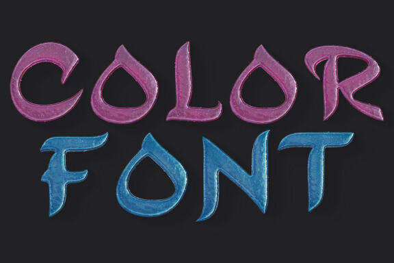 Jelly - Color SVG Font