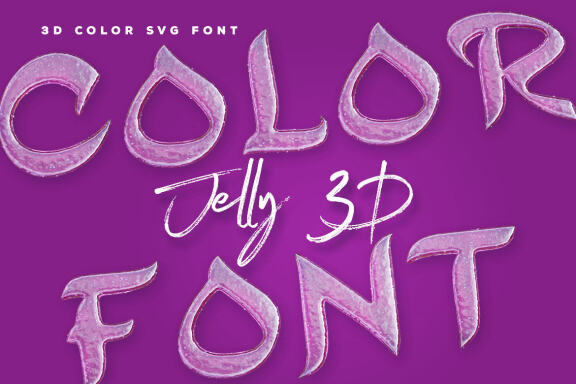 Jelly - Color SVG Font