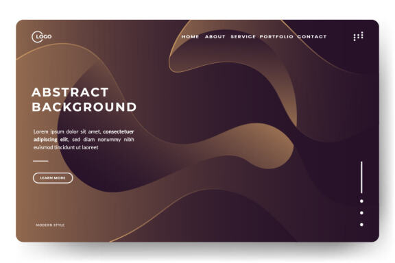 Abstract trendy gradient background