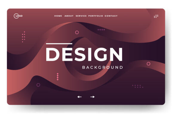 Abstract trendy gradient background