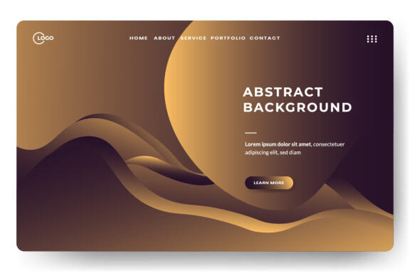 Abstract trendy gradient background