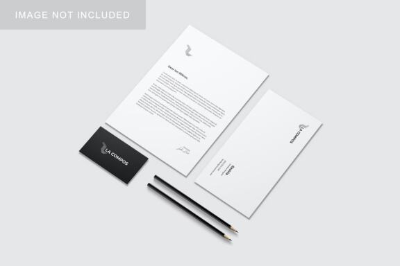 Stationery Brand Identity Mockup V1