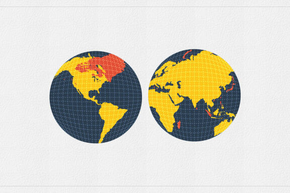 Collection of World Maps - Illustrations