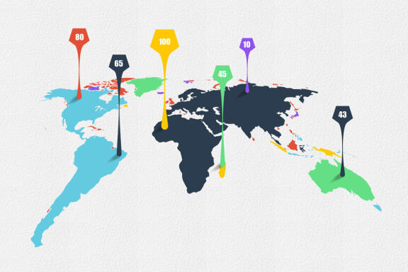 Collection of World Maps - Illustrations