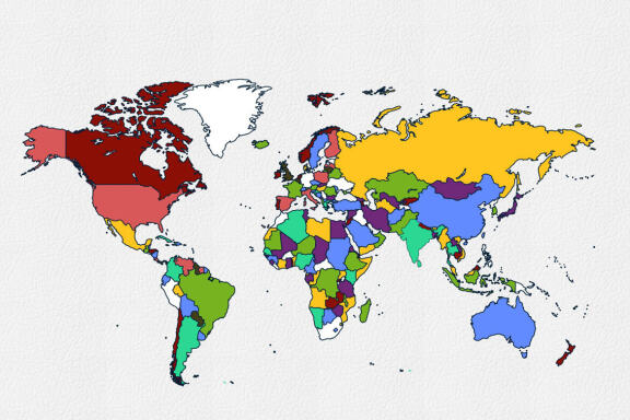 Collection of World Maps - Illustrations