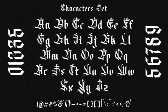 Datons - Blackletter