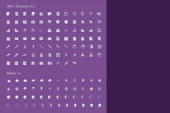  Get 1500 Icons & Make Your Designs Awesome!
