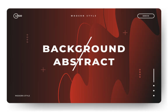 3D Abstract Background Minimal
