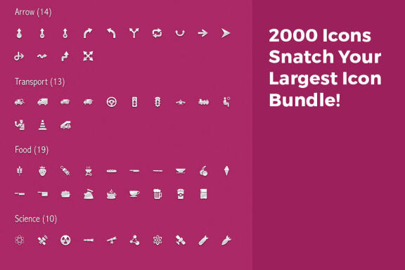 2000 Icons Bundle!