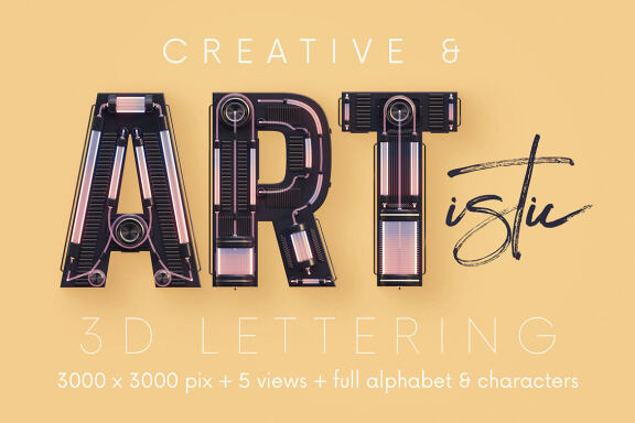 Future Science - 3D Lettering