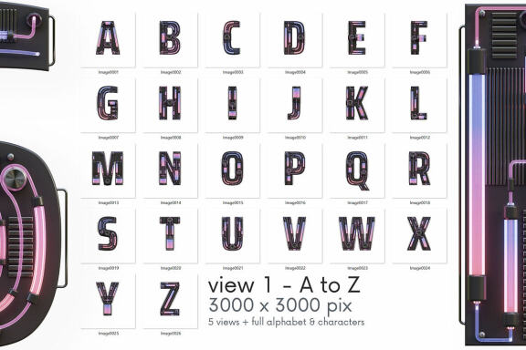 Future Science - 3D Lettering