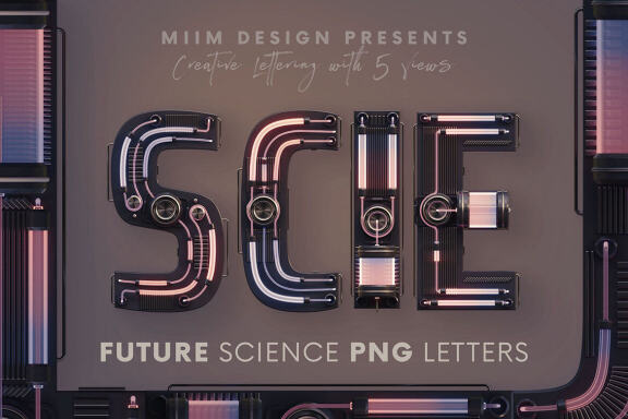 Future Science - 3D Lettering