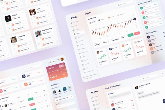 Portu - Elegant Professional Admin