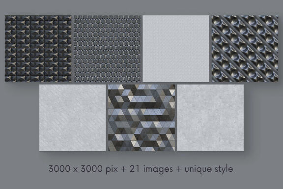 Decorative Backgrounds - Metal
