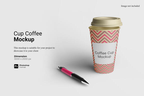 Cup Coffee Mockup