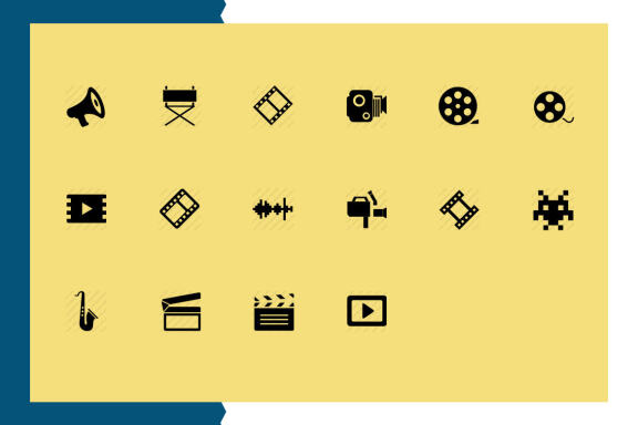 Entertainment - Icons set
