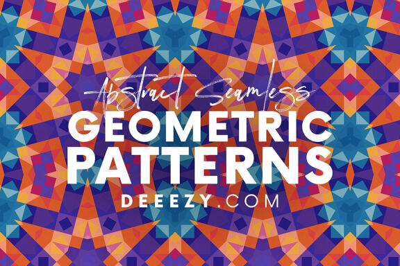 12 Free Modern Geometric Patterns 3