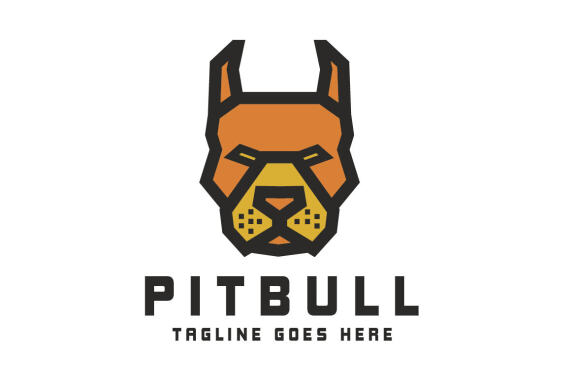 Pitbull Head Mascot Logo For A Sport Team Stock Illustration - Download  Image Now - Anger, Animal, Animal Body Part - iStock
