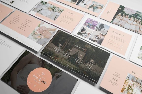 Wedding Google Slides Presentation Template