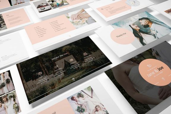 Wedding Google Slides Presentation Template