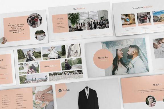 Wedding Google Slides Presentation Template