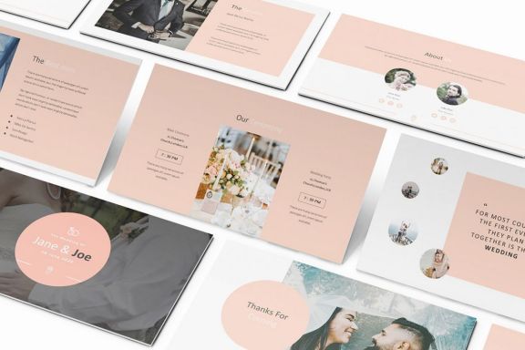 Wedding Google Slides Presentation Template