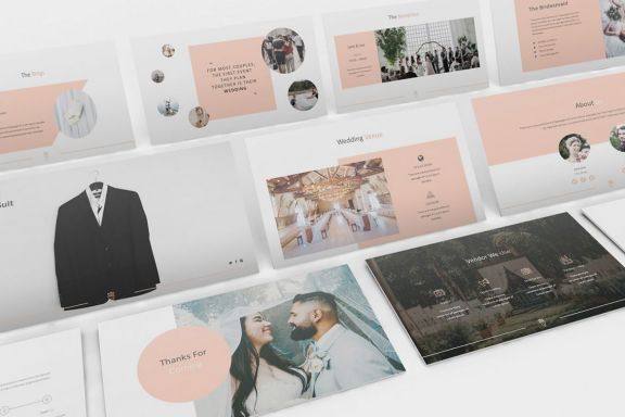 Wedding Google Slides Presentation Template