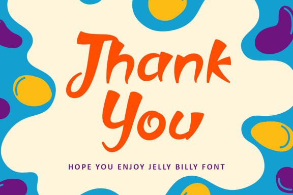 Jelly Billy - Handwritten Kids Font
