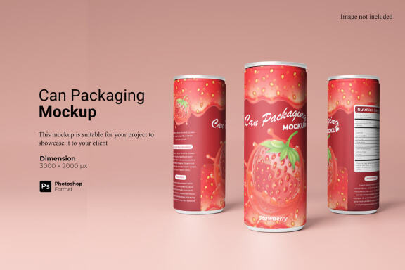 Can Packaging Mockup