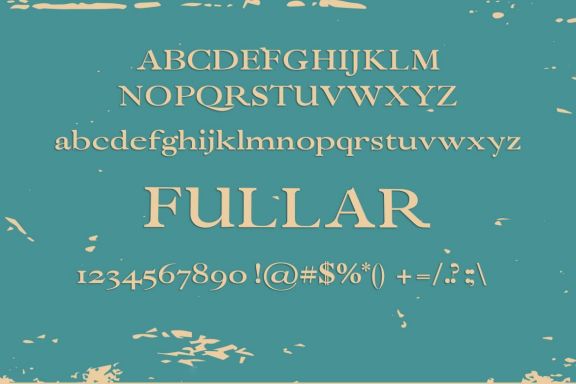 Fullar Serif Font