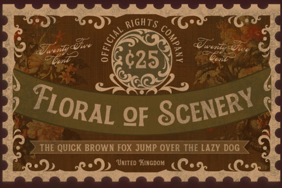 Silvestern - Vintage Display Font 