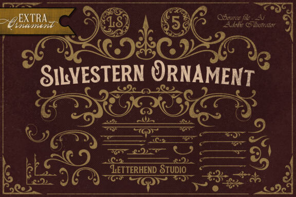 Silvestern - Vintage Display Font 