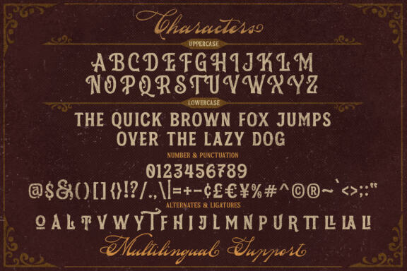 Silvestern - Vintage Display Font 