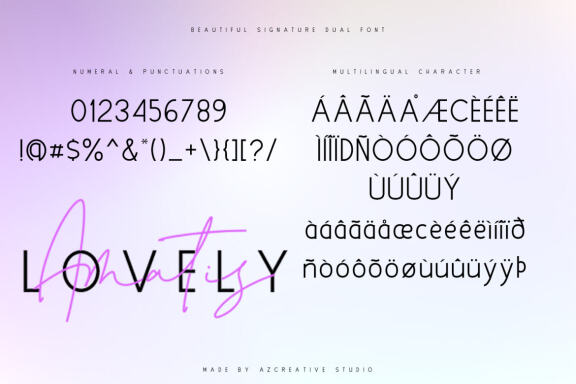 Lovely Amatis - Beautiful Signature Dual