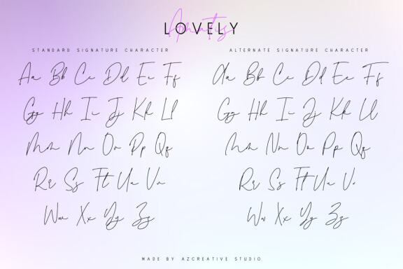 Lovely Amatis - Beautiful Signature Dual
