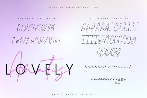 Lovely Amatis - Beautiful Signature Dual